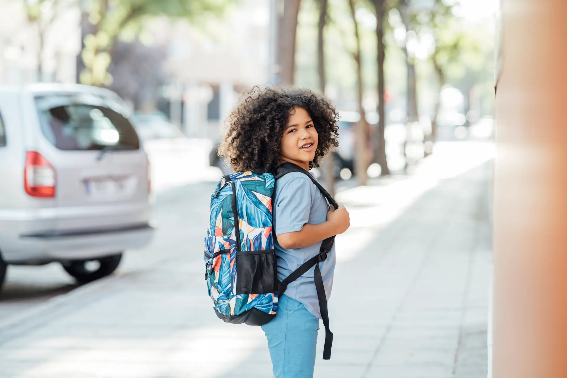 CHILD SAFETY WALKING TO AND FROM SCHOOL